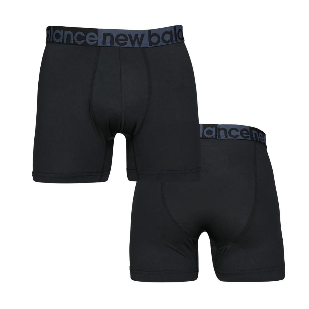 New Balance - Men's 4 Pack Premium Boxer Brief (NB3017-4-0084N) - Image 5