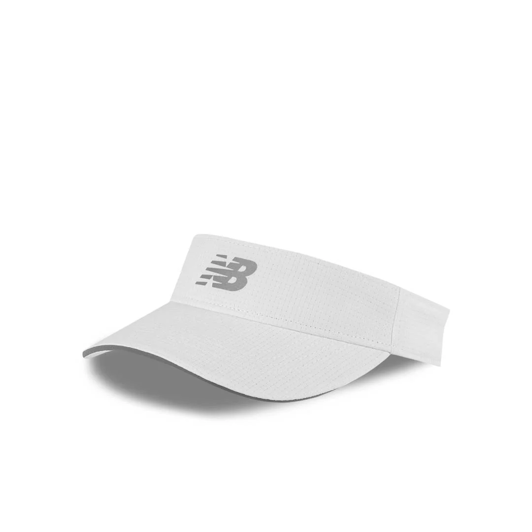 New Balance - Unisex Performance Visor (LAH21105 WT) - Image 2