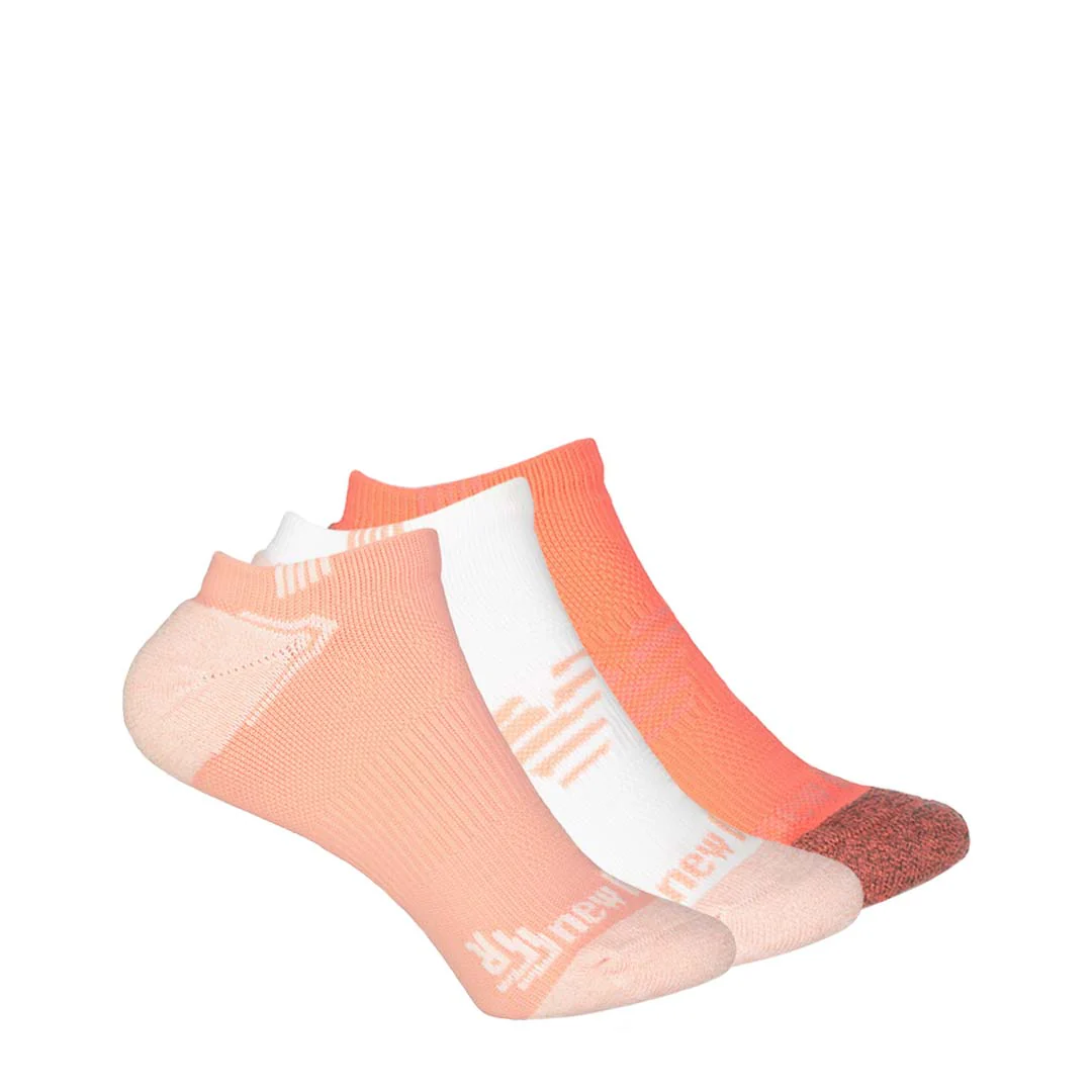 New Balance - Unisex Run No Show 3 Pack Socks (LAS44223 PK)