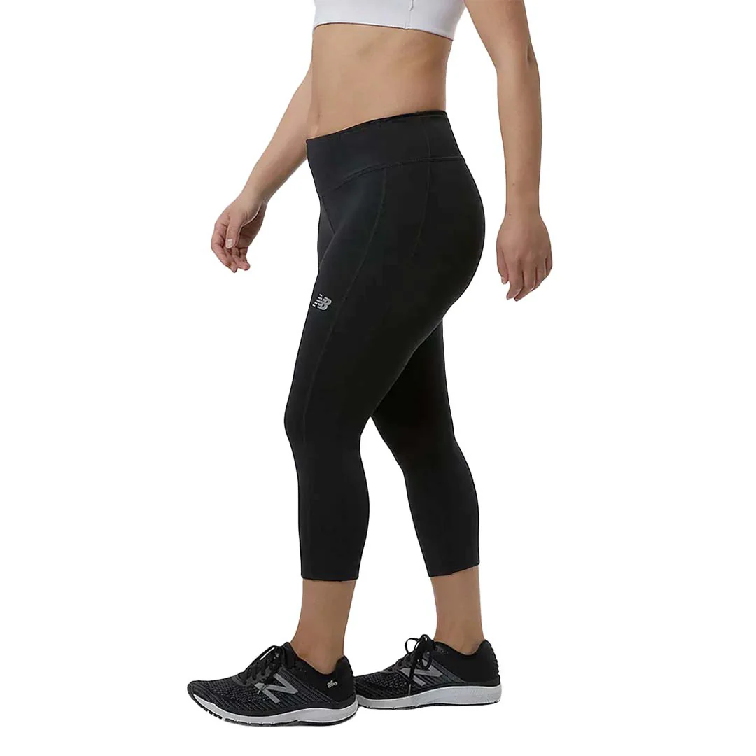 New Balance - Women's Accelerate Capri Leggings (WP23239 BK) - Image 3