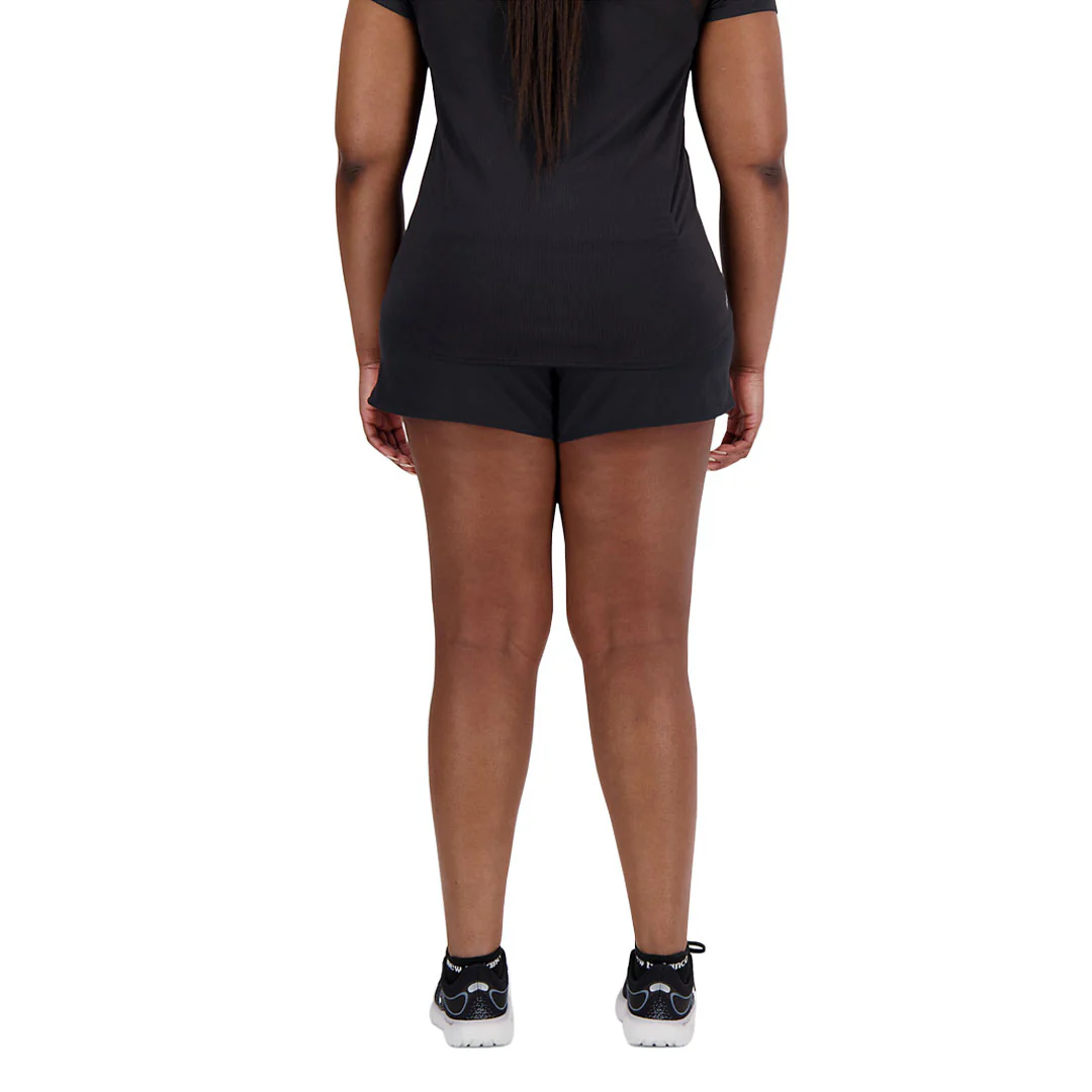 New Balance - Women's Impact Run 3" Shorts (WS21267 BK) - Image 3