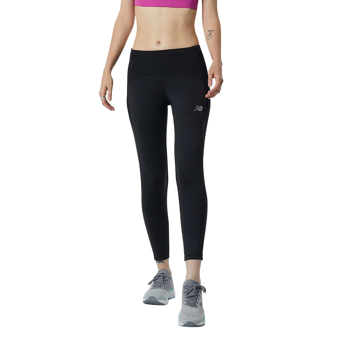 New Balance - Women's Impact Run Crop Tights (WP21275 BK) - Image 2