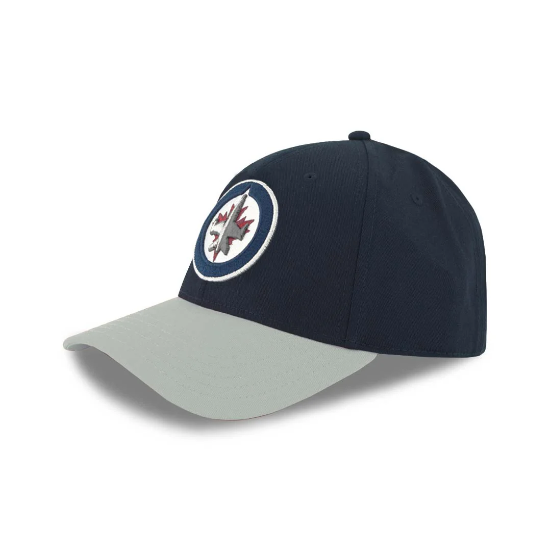 NHL - Men's Winnipeg Jets 3D Logo Hat (NHXX2FWMHDCC1PB 43DNG) - Image 2