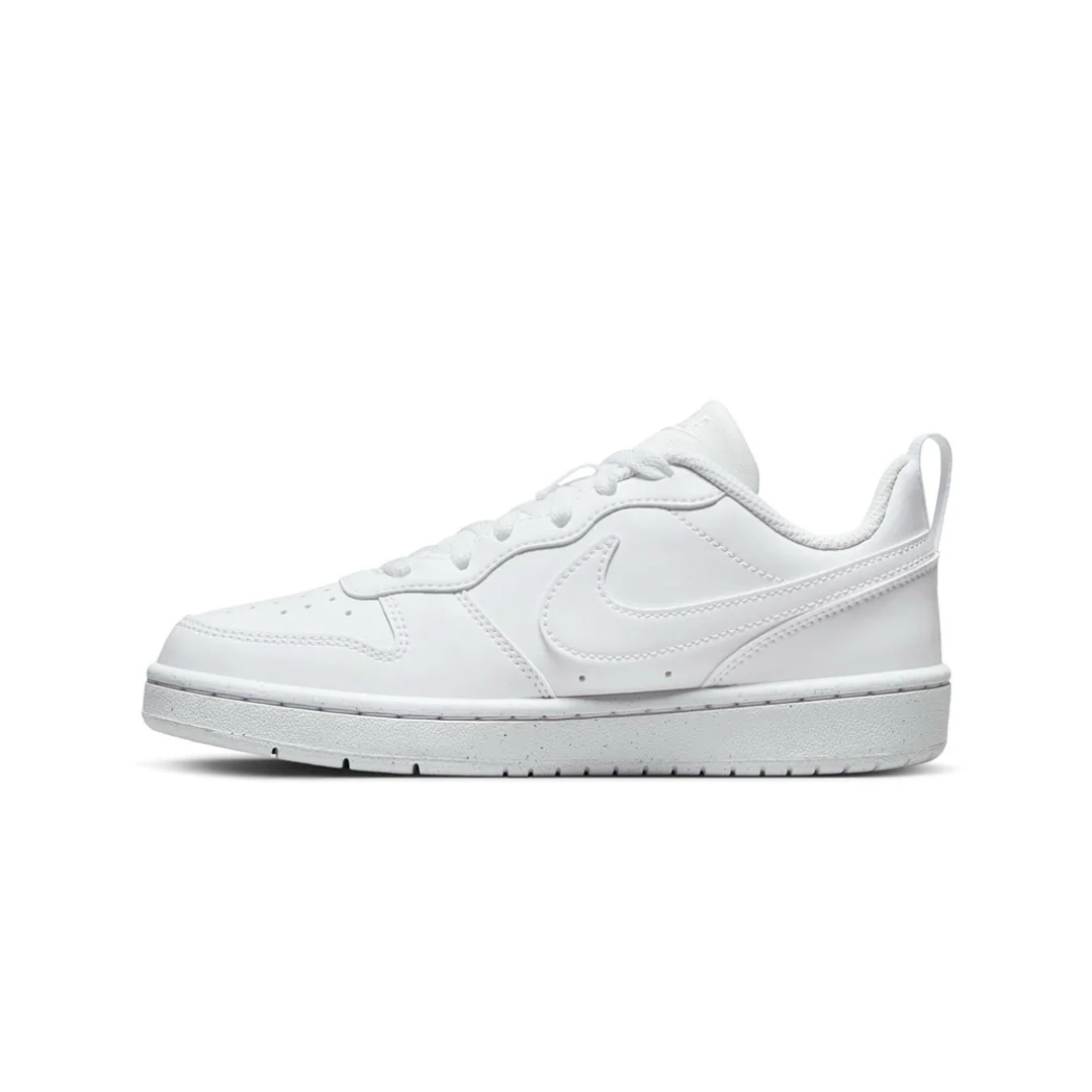Nike - Kids' (Junior) Court Borough Low Recraft Shoes (DV5456 106) - Image 2