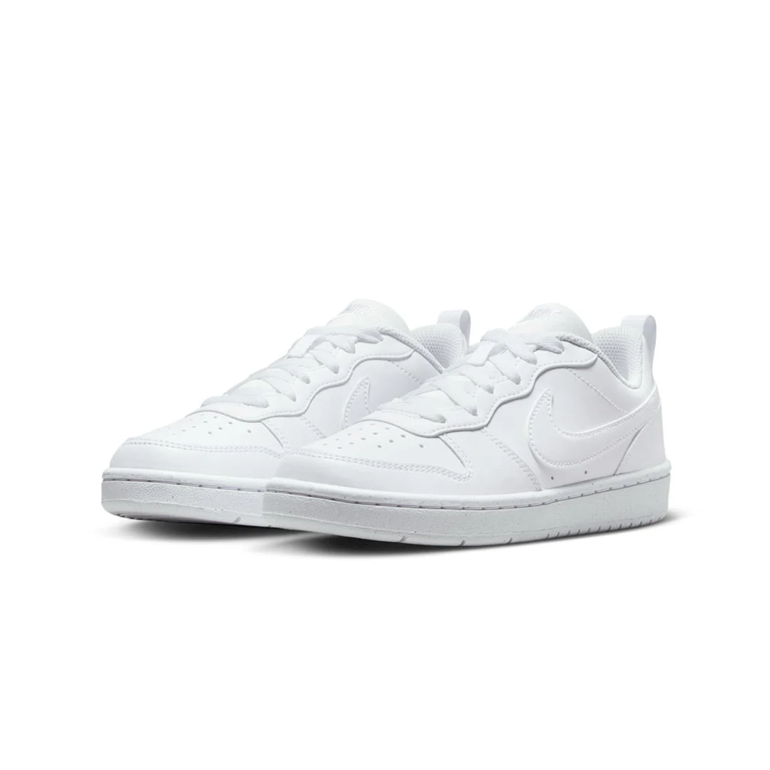 Nike - Kids' (Junior) Court Borough Low Recraft Shoes (DV5456 106) - Image 3