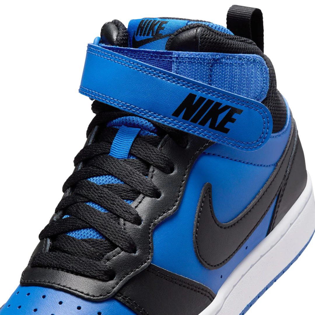 Nike - Kids' (Junior) Court Borough Mid 2 Shoes (CD7782 404) - Image 7