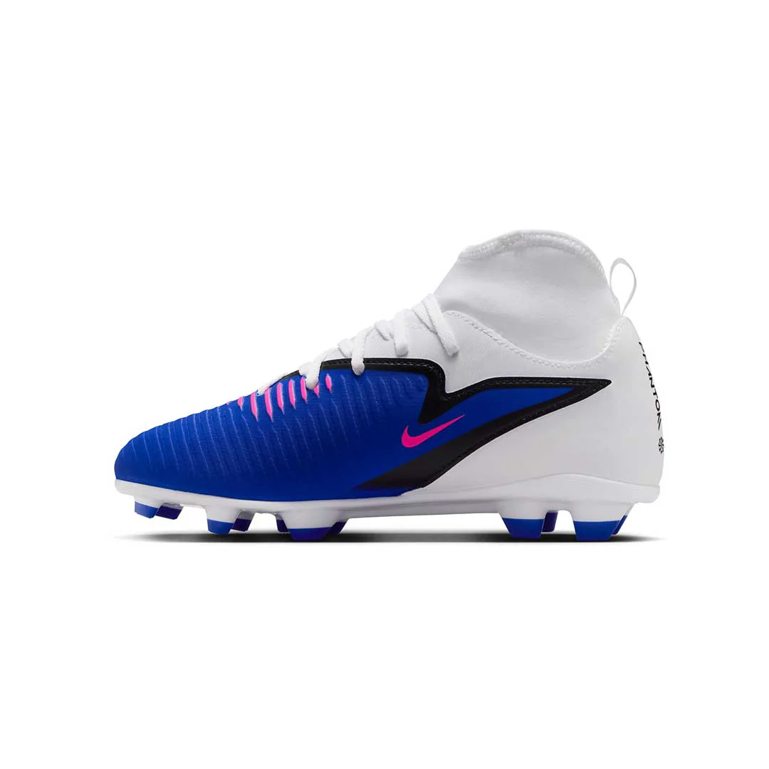 Nike - Kids' (Preschool & Junior) Phantom 6 High Club Firm/Multi Ground Cleats (HQ2022 446) - Image 2
