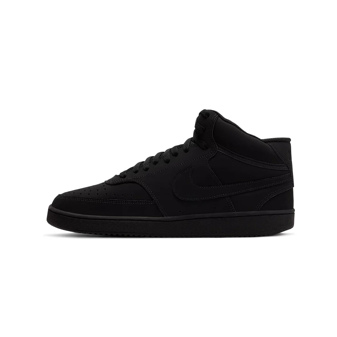 Nike - Men's Court Vision Mid Top Shoes (CU6620 001) - Image 2