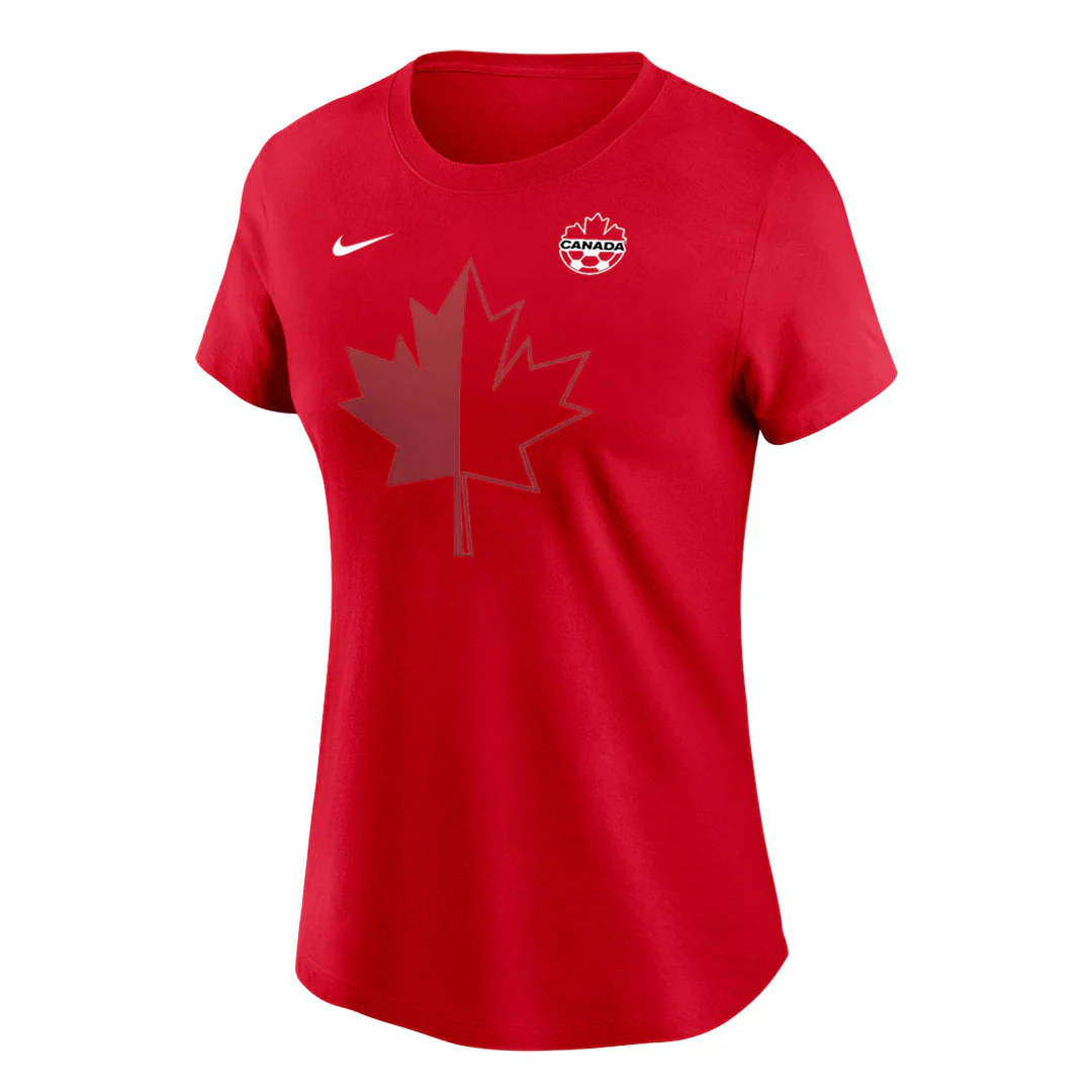Nike - Women's Canada Core Short Sleeve T-Shirt (W11942 RED)