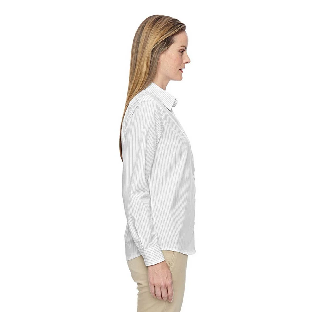 North End Sport - Women's Boardwalk Wrinkle Resistant Shirt (78674 701) - Image 3