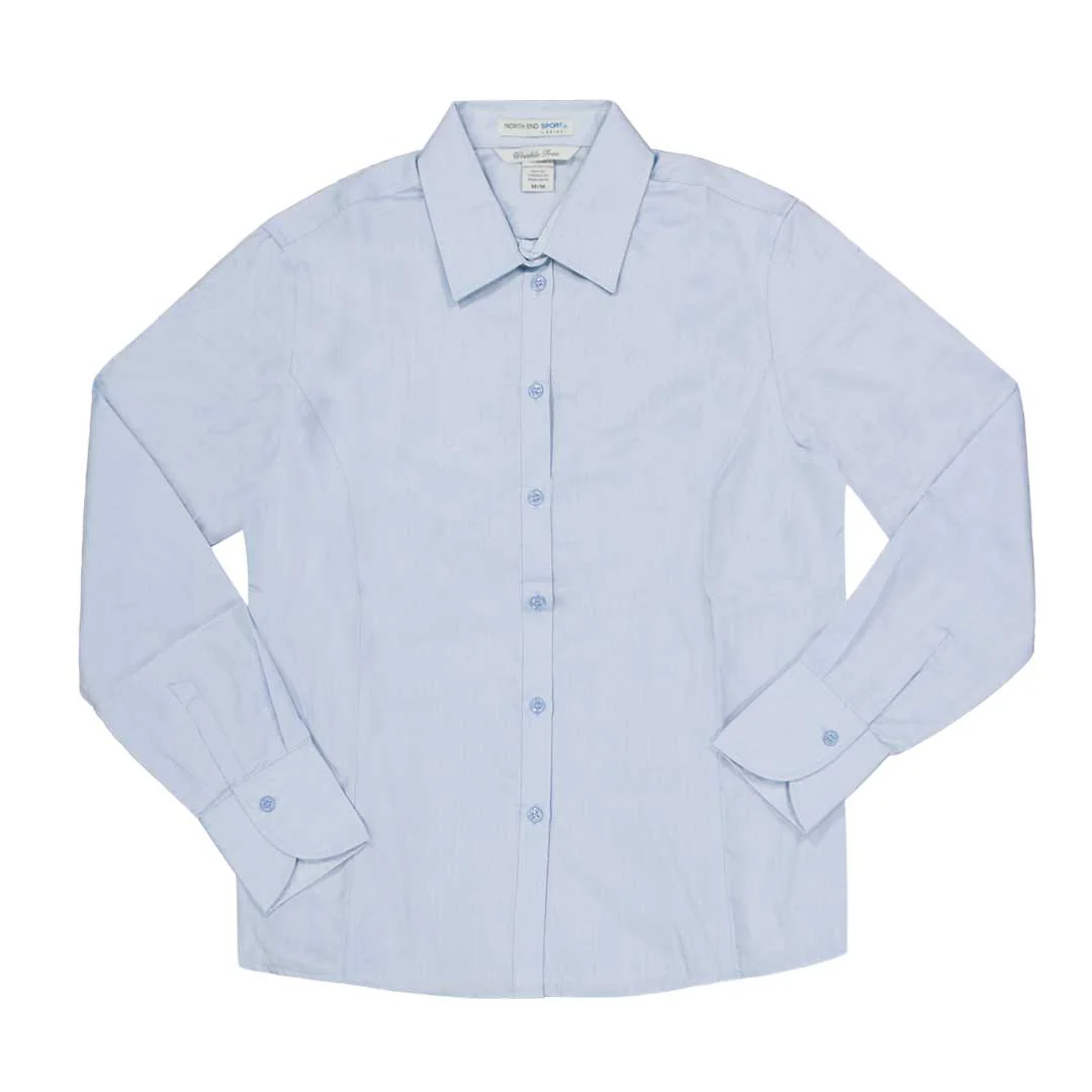 North End Sport - Women's Wrinkle Free Dobby Shirt (78673 808)