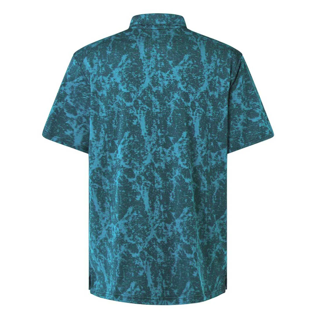 Oakley - Men's Marble Jaquard Polo (FOA404363 6LA) - Image 2