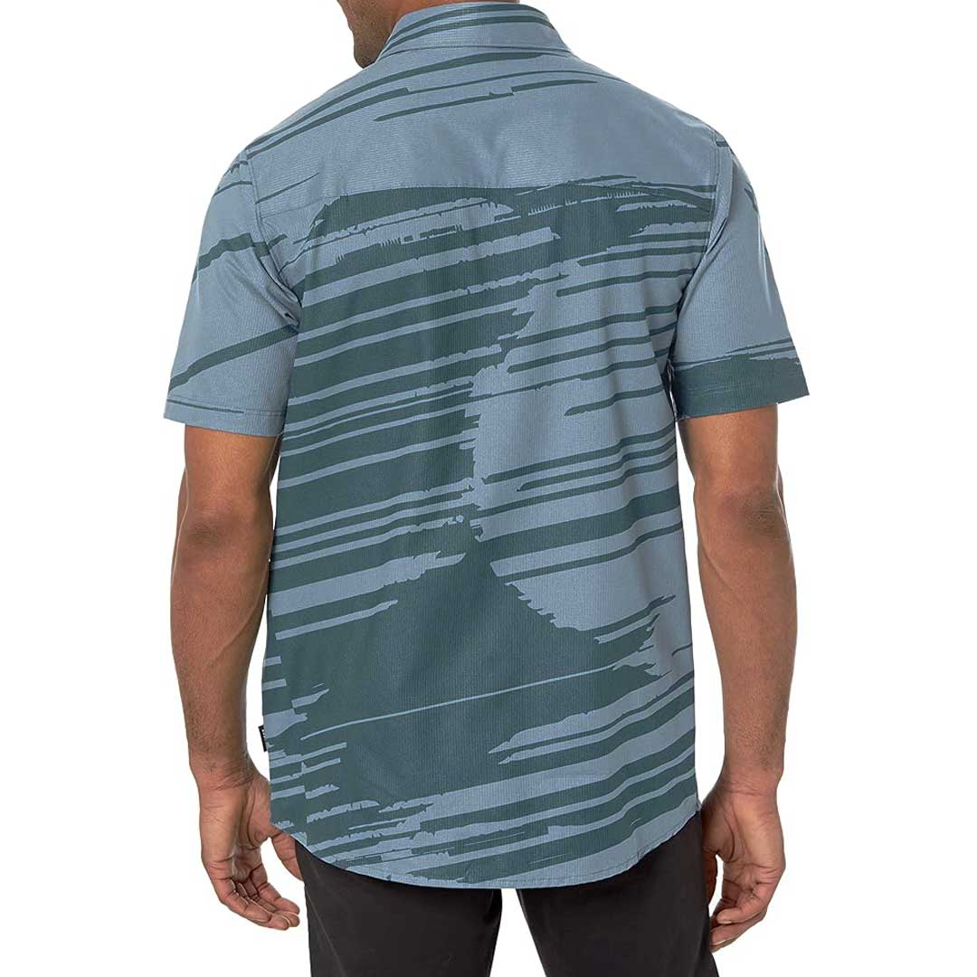 Oakley - Men's Tempo Woven Short Sleeve Shirt (FOA404022 6EV) - Image 3