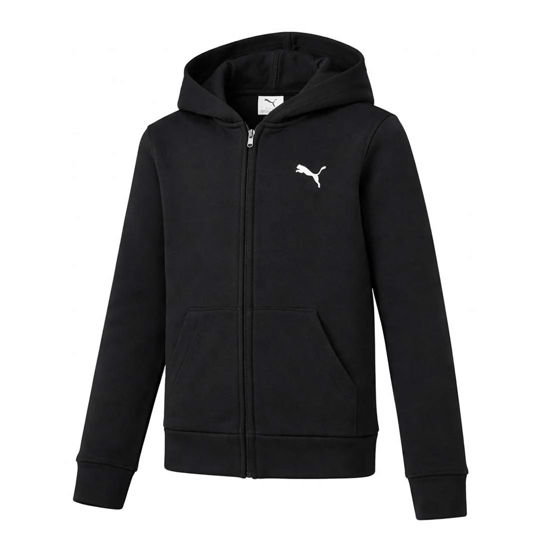 Puma - Kids' (Junior) Class Pack Fleece Full Zip Hoodie (PFA25V9Z-18834 001)
