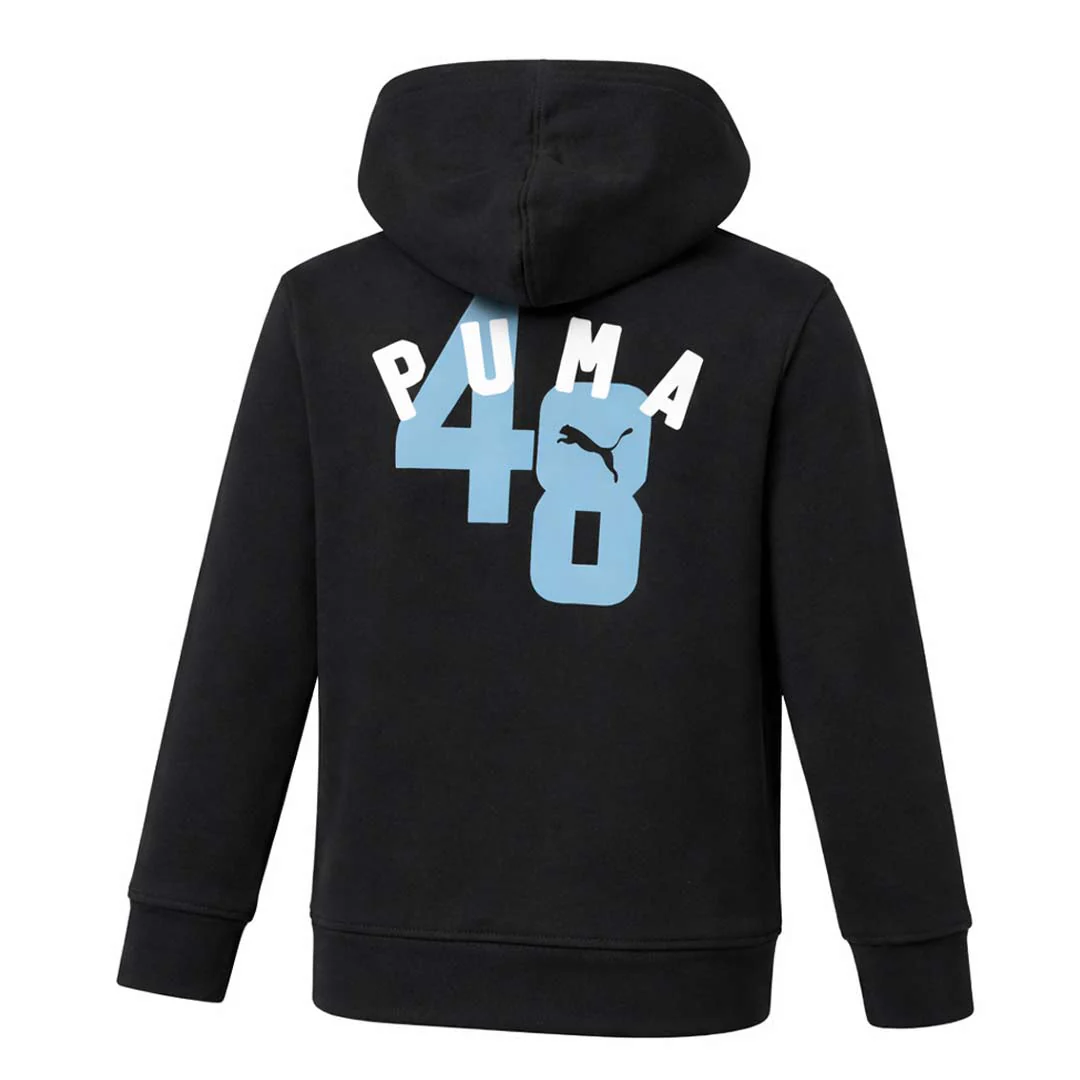 Puma - Kids' (Junior) Class Pack Fleece Full Zip Hoodie (PFA25V9Z-18834 001) - Image 2