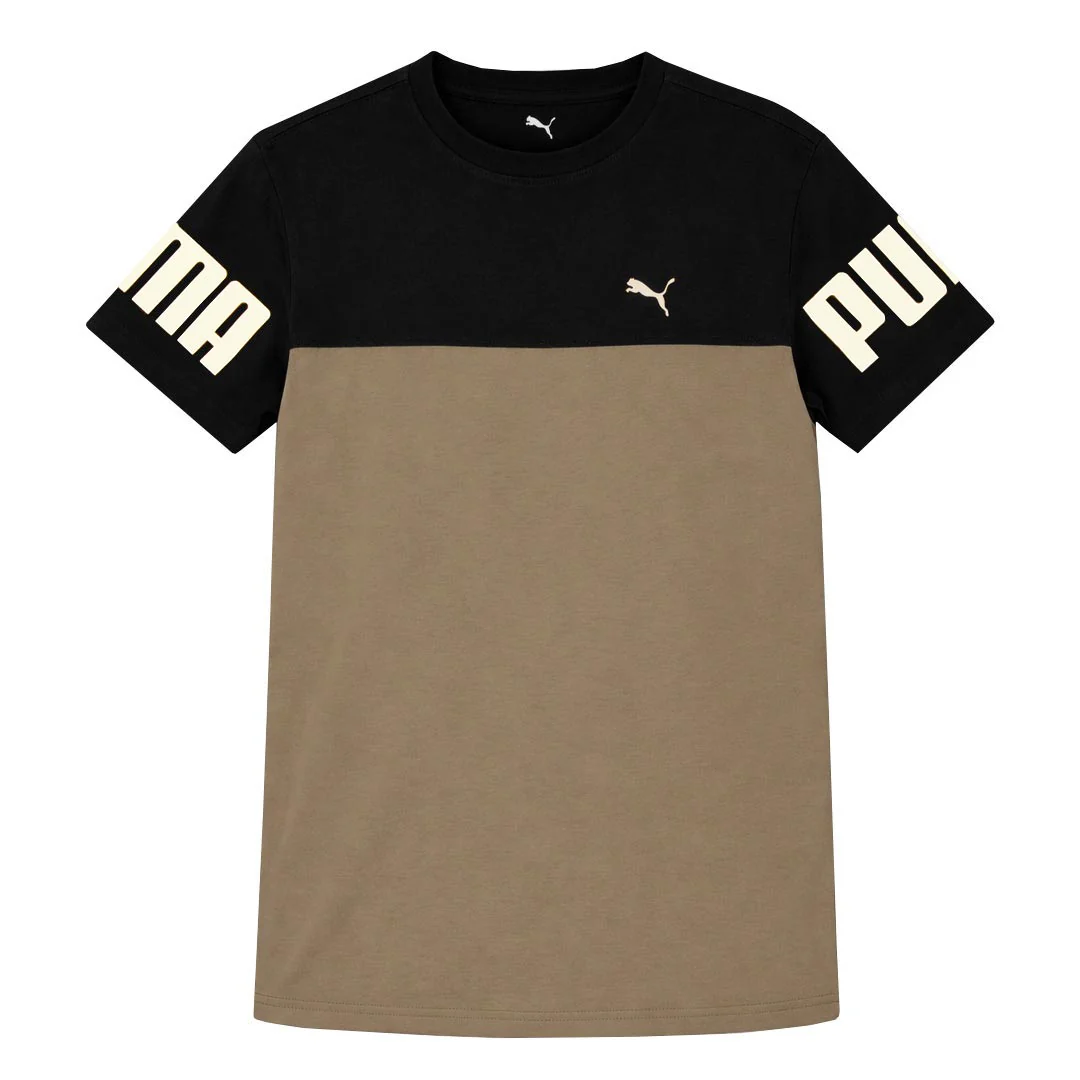 Puma - Kids' (Junior) Colorblocked T-Shirt (PSP25V9T-17049 210)