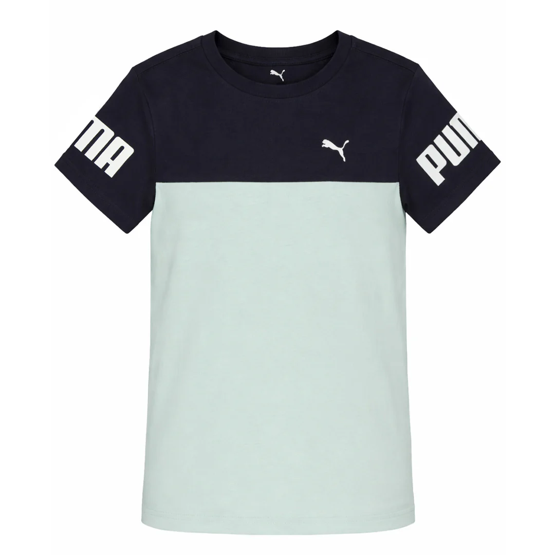 Puma - Kids' (Junior) Colorblocked T-Shirt (PSP25V9T-17049 434)