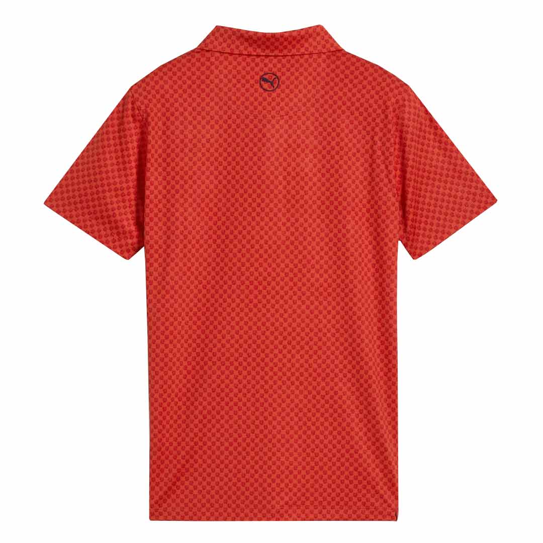 Puma - Kids' (Junior) MATTR Micro Floral Polo (631139 03) - Image 2