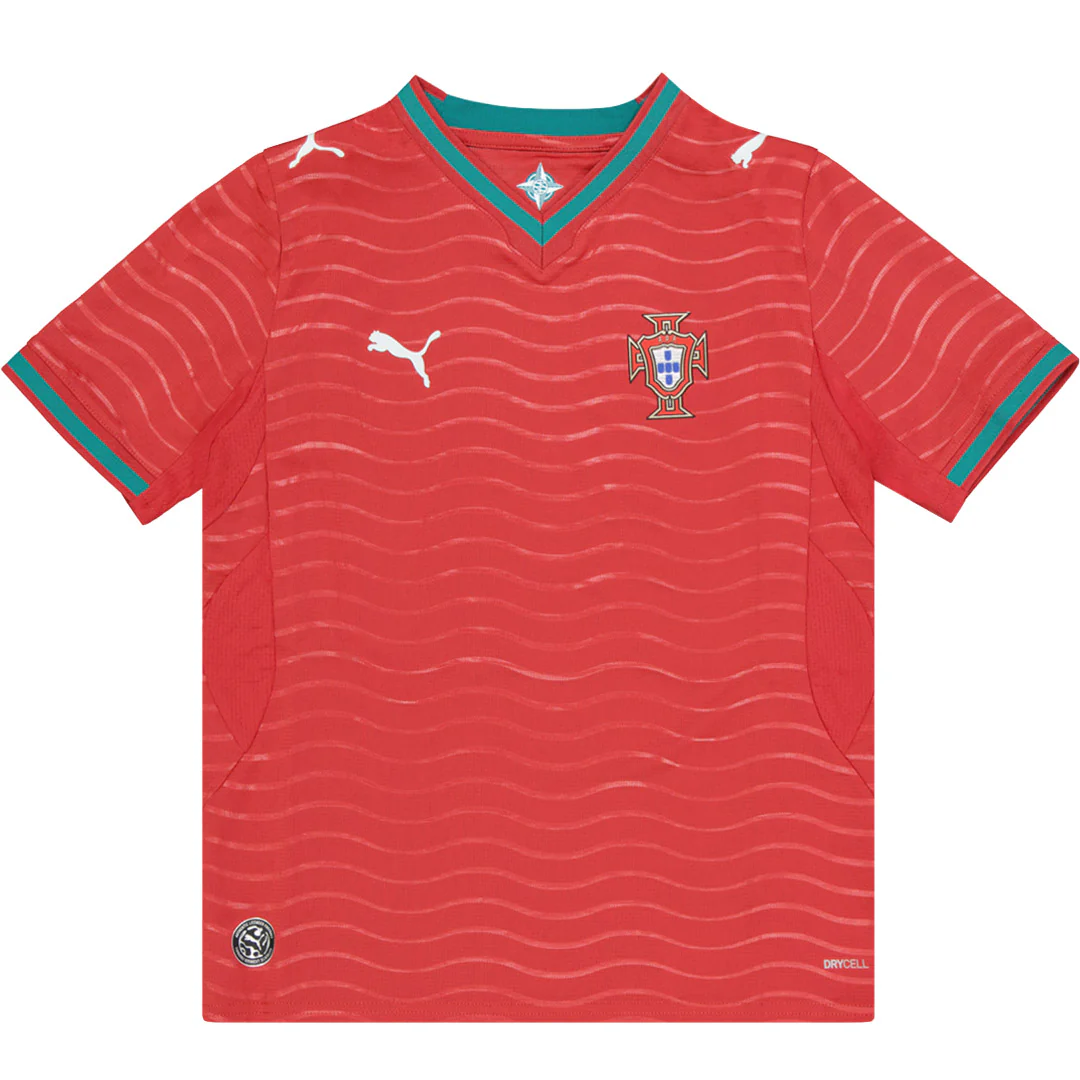 Puma - Kids' (Youth) FPF Portugal 2026 Home Replica Jersey (783281 01)