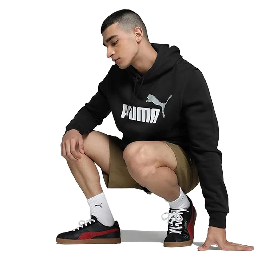 Puma - Men's Essential 2 Colour Big Logo Hoodie (586764 61) - Image 4