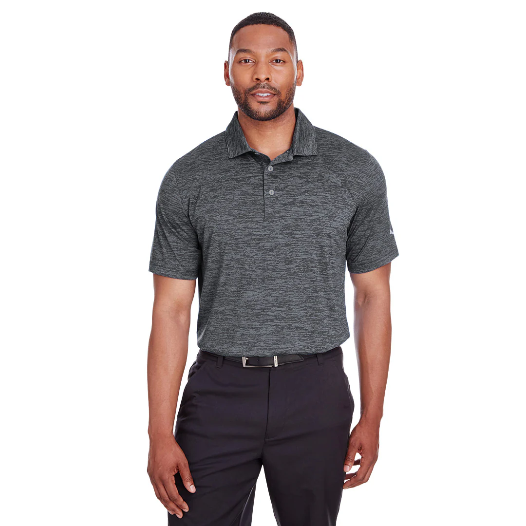 Puma - Men's Icon Heather Polo (596801 01 BLK) - Image 2