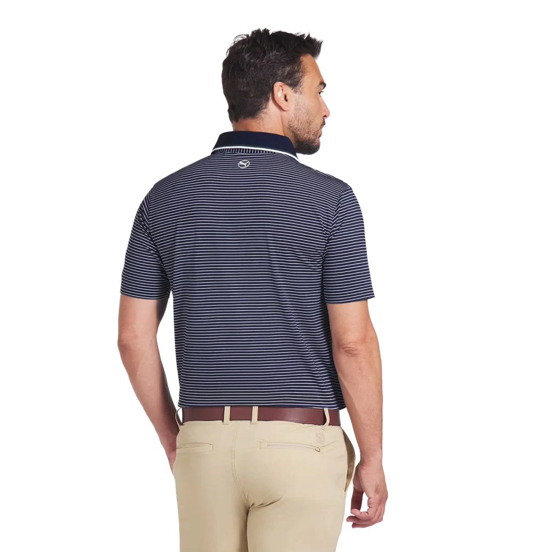 Puma - Men's MATTR Elevated Stripe Golf Polo (628822 04) - Image 3