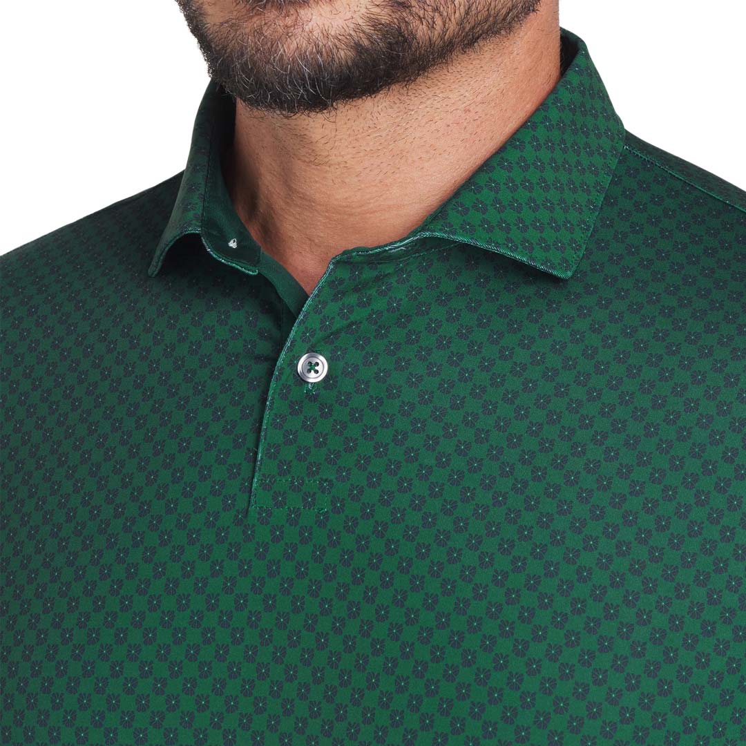 Puma - Men's MATTR Micro Floral Golf Polo (628833 02) - Image 4