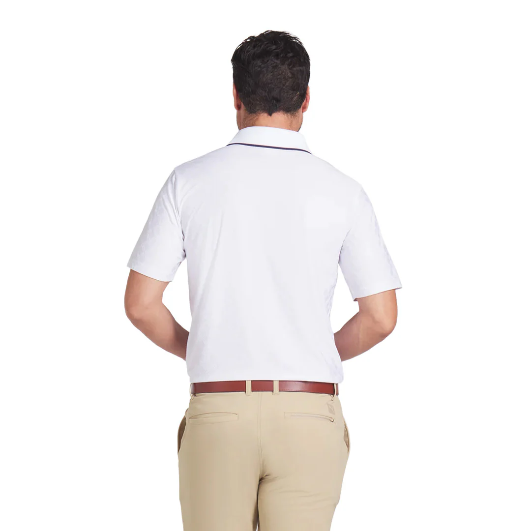 Puma - Men's Puma x Arnold Palmer Tipped Jacquard Golf Polo (630179 06) - Image 3