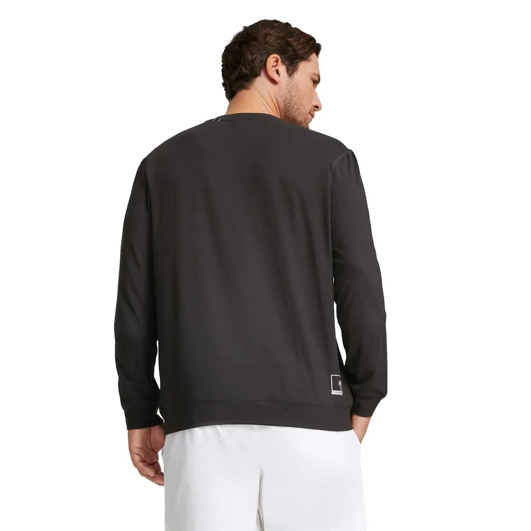 Puma - Men's Puma x Palm Tree Crew Midweight Crewneck Golf Sweatshirt (539206 02) - Image 3