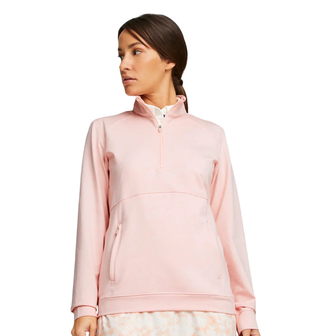 Puma - Women's Cloudspun Rockaway 1/4 Zip Golf Pullover (535516 11) - Image 2