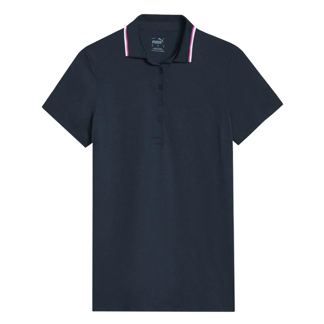 Puma - Women's Cloudspun Tipped Short Sleeve Polo (622155 03)