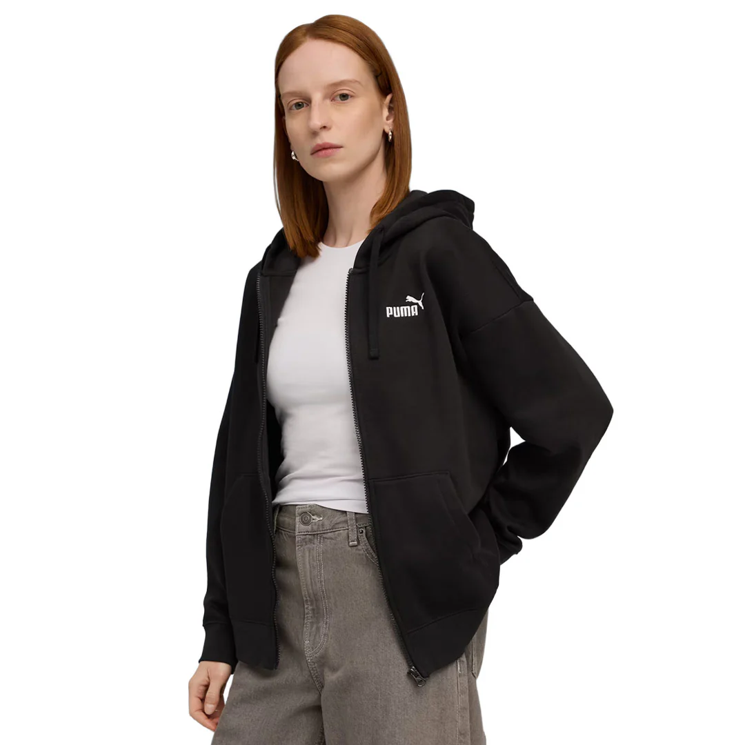 Puma - Women's Essentials Comfort Full Zip Hoodie (682408 01) - Image 2