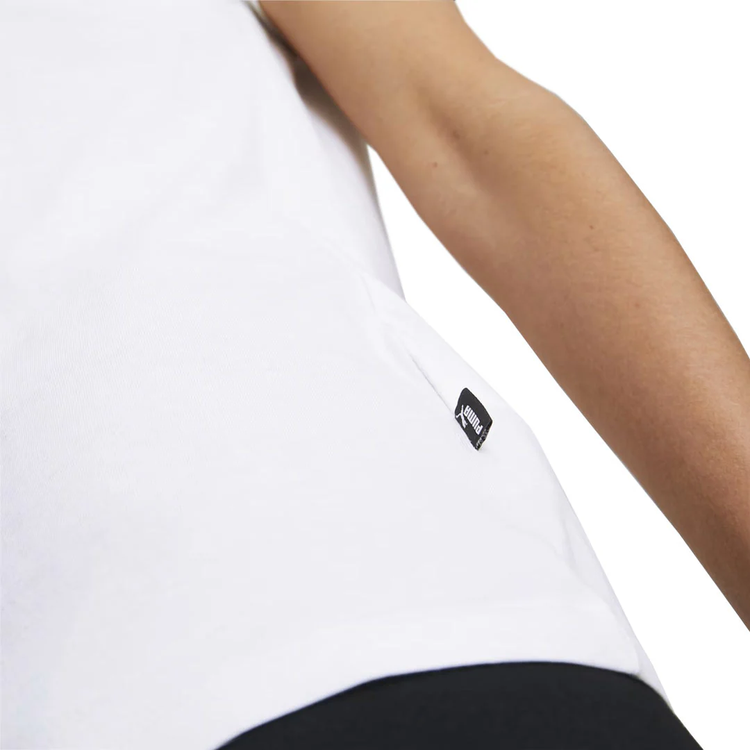 Puma - Women's Essentials+ Metallic Logo T-Shirt (848303 02) - Image 4