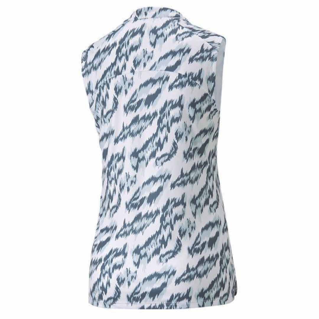 Puma - Women's MATTR Animal Sleeveless Polo (538999 01) - Image 2