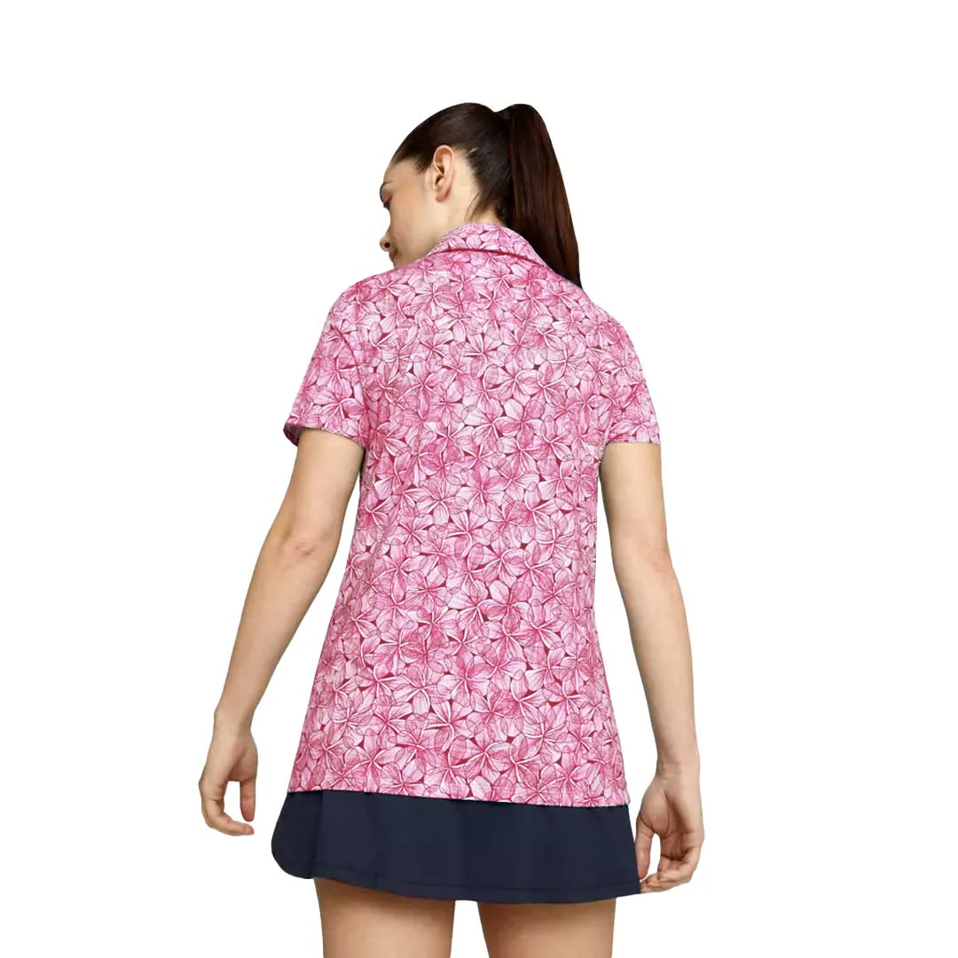 Puma - Women's MATTR Plumeria Short Sleeve Polo (621637 03) - Image 3