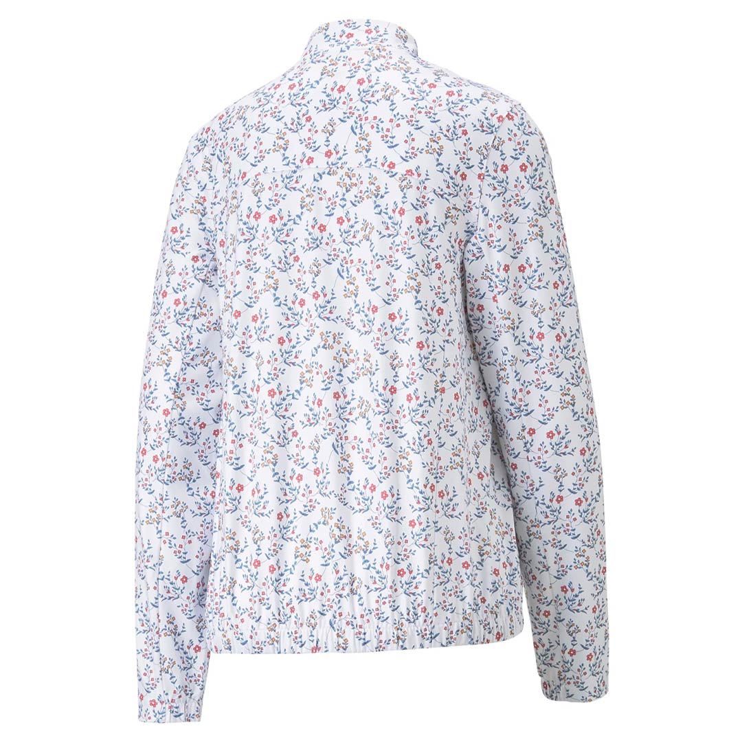 Puma - Women's Micro Floral Cloudspun 1/4 Zip (539100 01) - Image 3