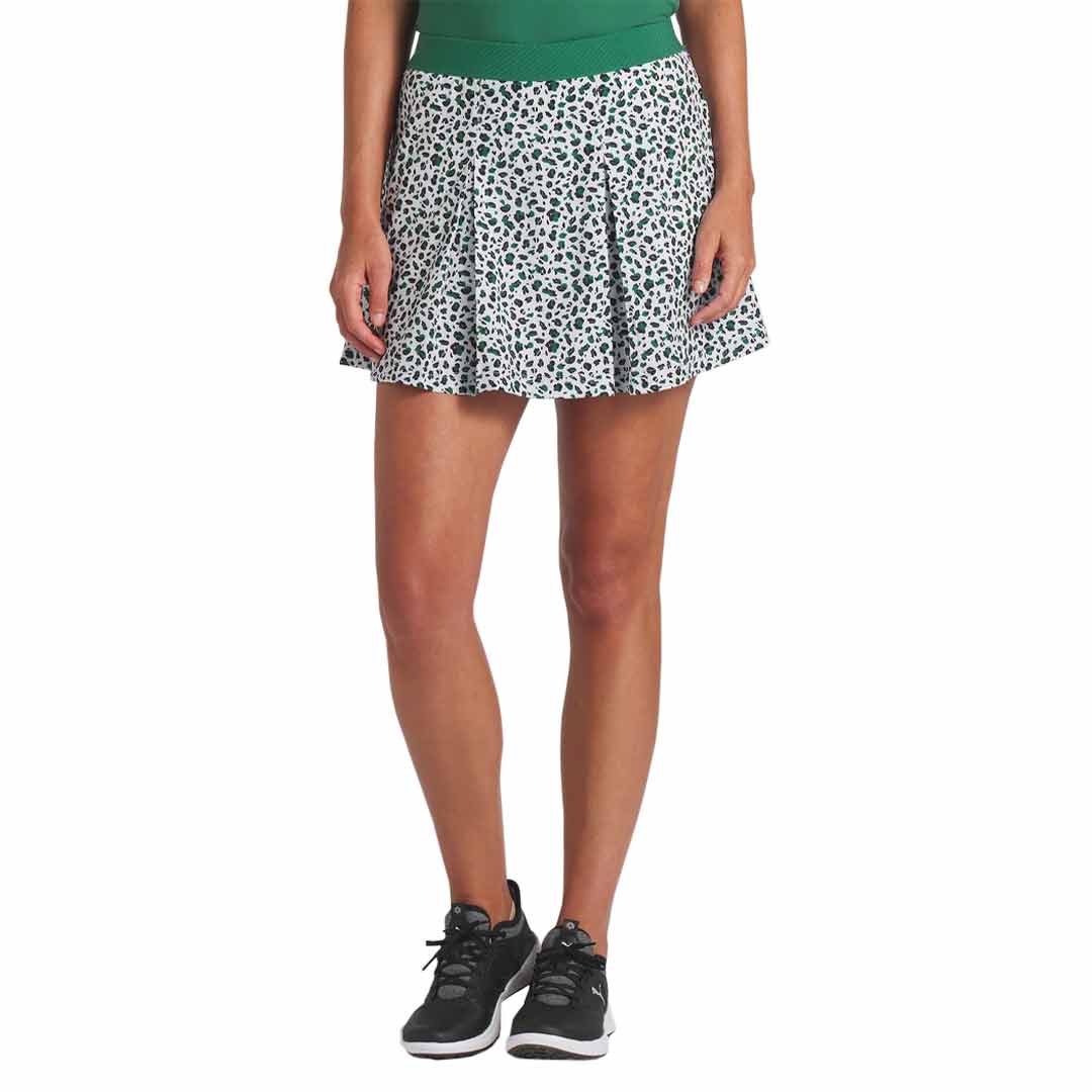 Puma - Women's Pleated Leopard Skirt (623883 01) - Image 2