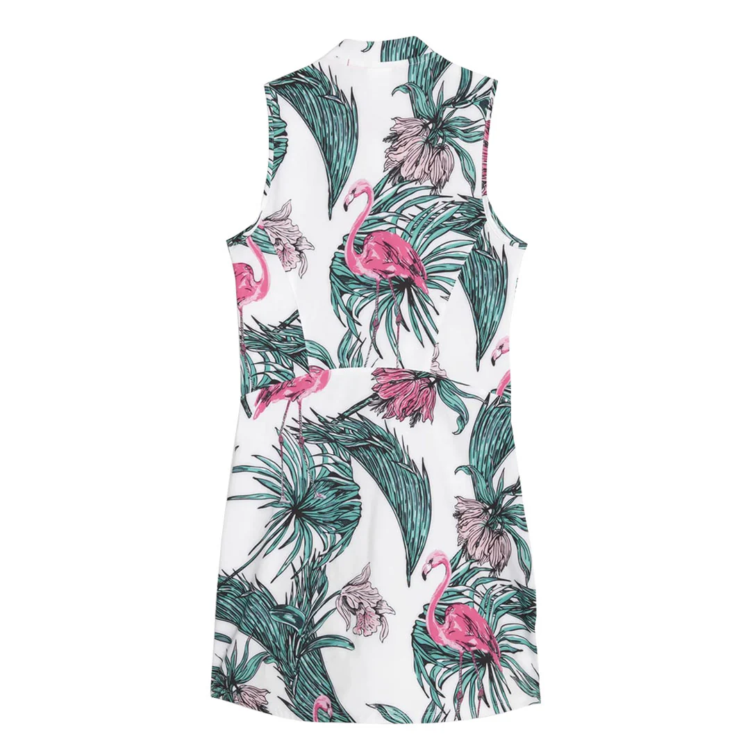 Puma - Women's Puma x Flamingo Palm Tree Crew Dress (622151 01) - Image 2