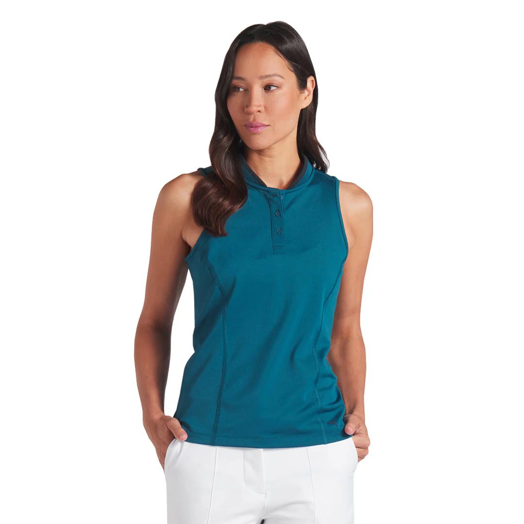 Puma - Women's Range Pique Sleeveless Top (623915 04) - Image 2