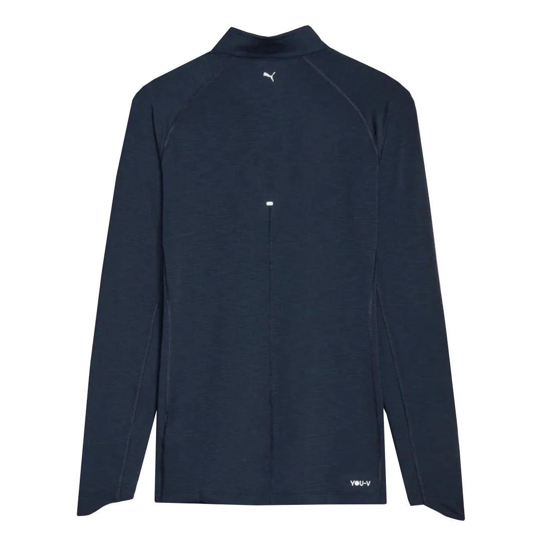 Puma - Women's You-V Golf 1/4 Zip Sweatshirt (537498 08) - Image 2