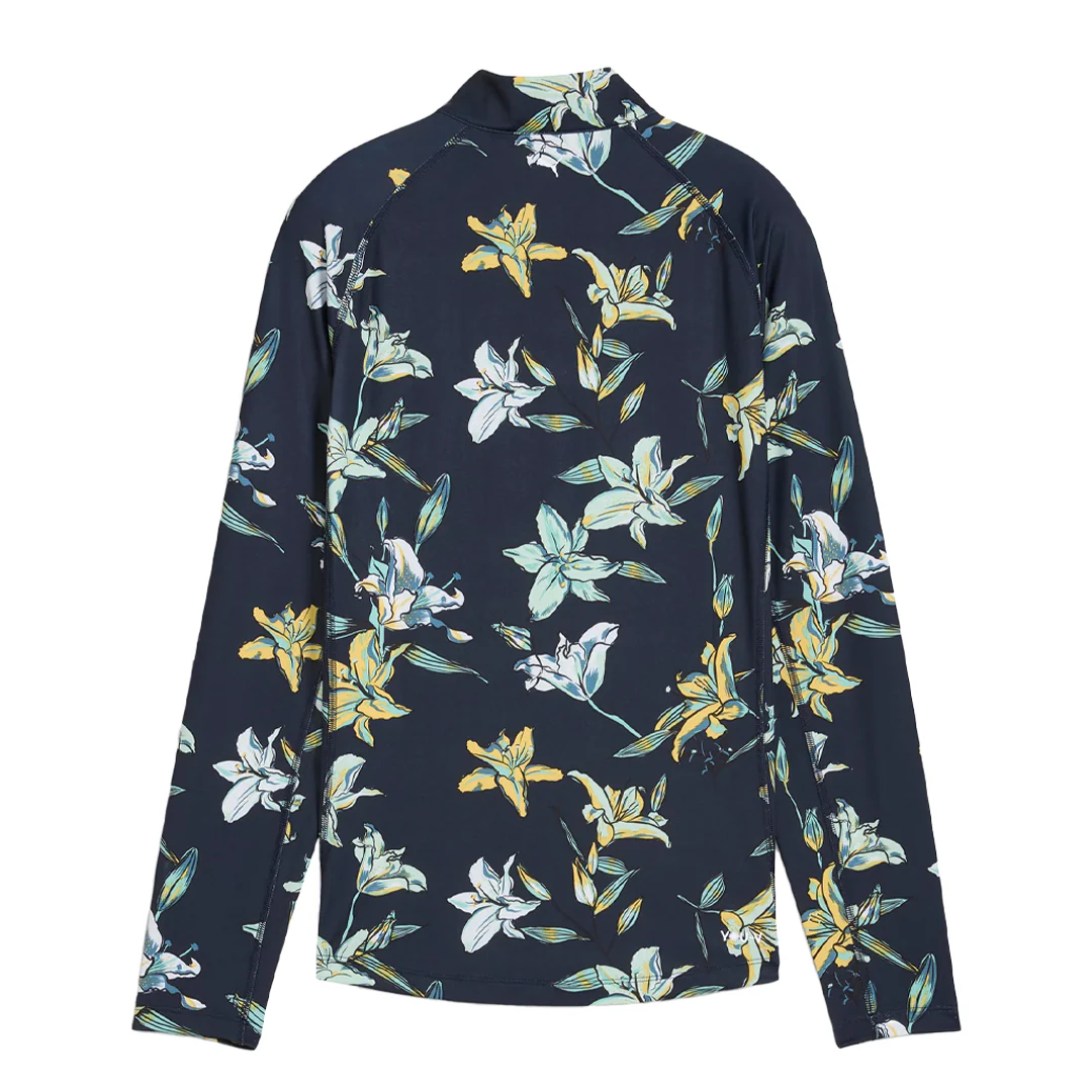 Puma - Women's You-V Lily Floral Golf 1/4 Zip Sweatshirt (629379 01) - Image 4