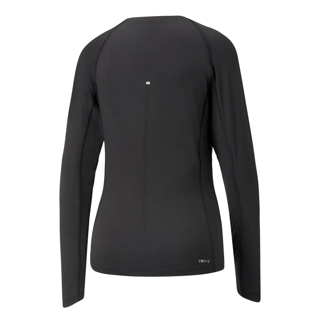 Puma - Women's YouV Long Sleeve Crewneck T-Shirt (537497 02) - Image 2