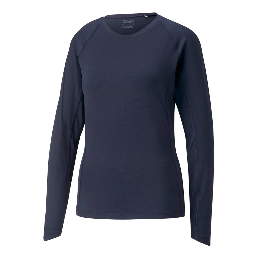 Puma - Women's YouV Long Sleeve Crewneck T-Shirt (537497 03)