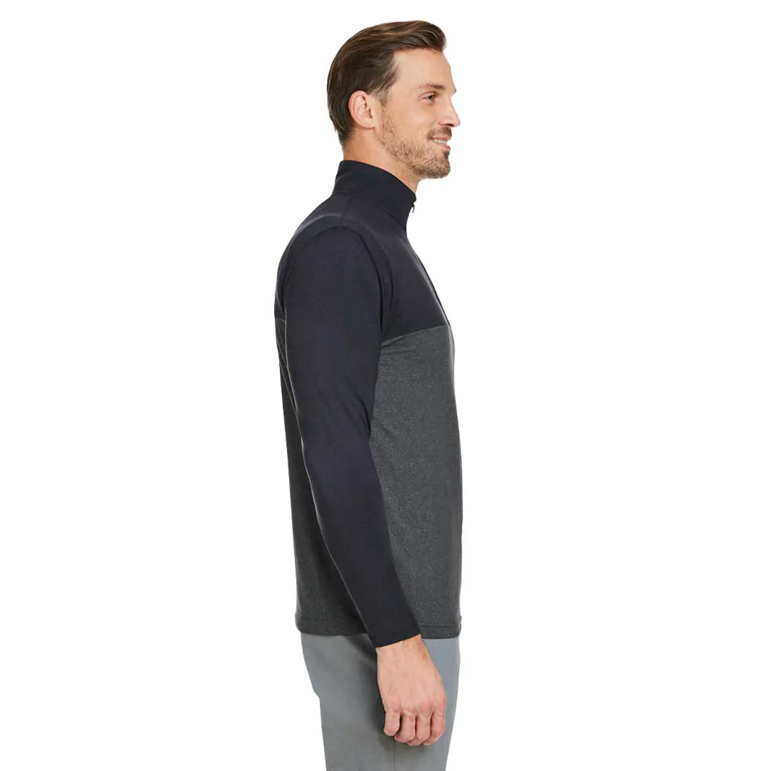 Spyder - Men's Spyre Flex Colourblock 1/4 Zip Pullover Sweater (S18024 BK-BKF) - Image 4