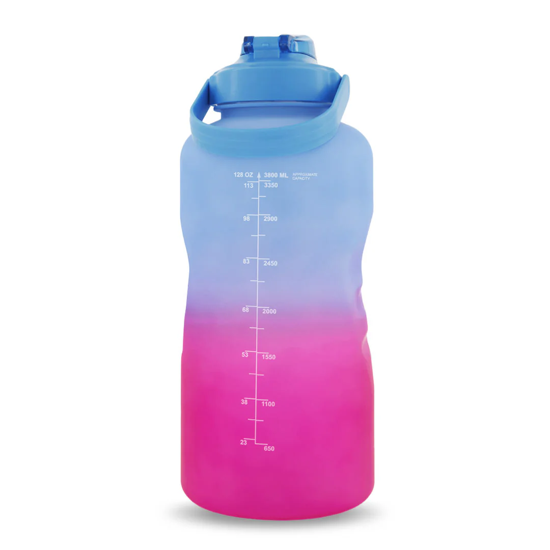 SVP Sports - 128oz Hydration Water Bottle (128OZ-BLUPNK) - Image 3
