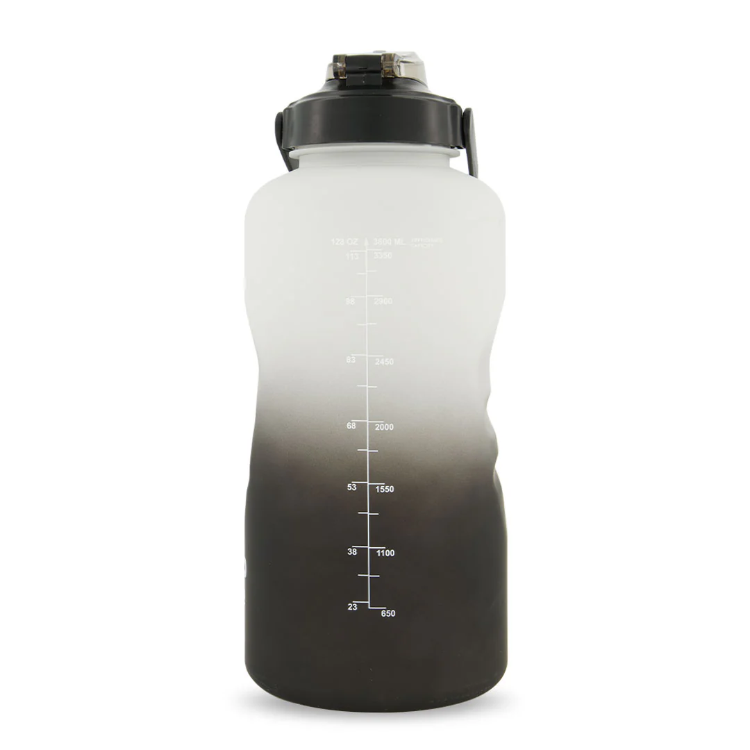 SVP Sports - 128oz Hydration Water Bottle (128OZ-WHTBLK) - Image 3