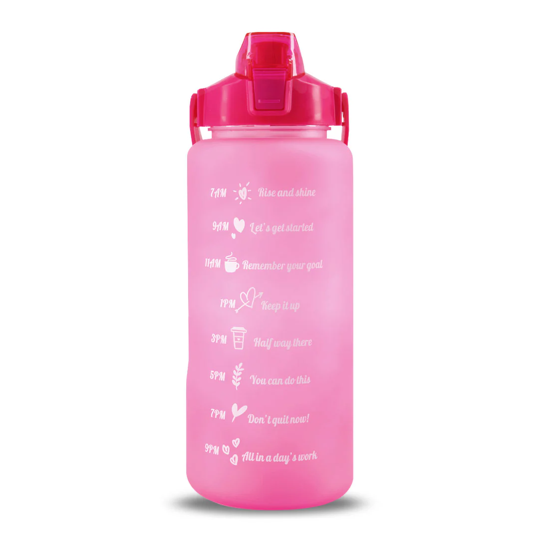 SVP Sports - 64oz Hydration Water Bottle (64OZ-DKPNK) - Image 2