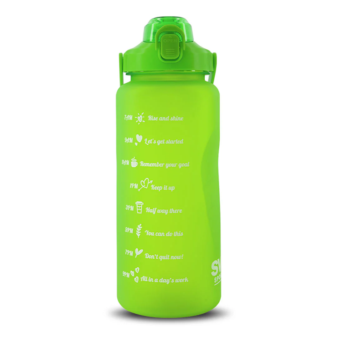 SVP Sports - 64oz Hydration Water Bottle (64OZ-GRN) - Image 2