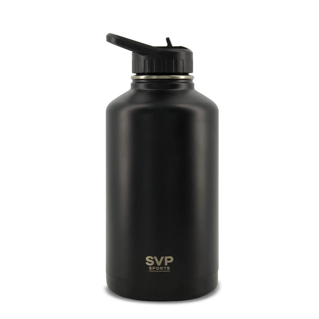 SVP Sports - 64oz Insulated Thermal Bottle - Hydra Max (64OZ-SVP-BLK)