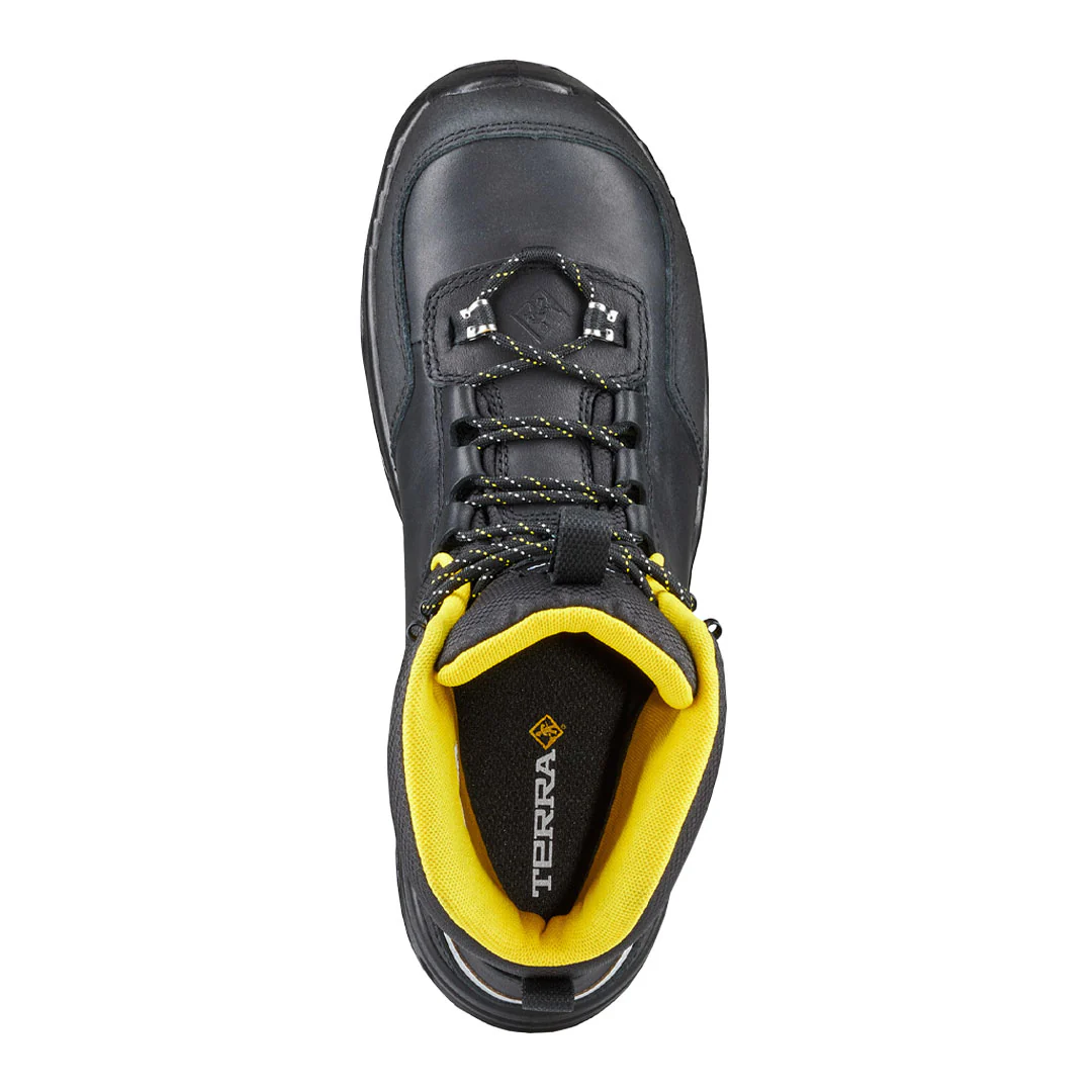 Terra - Men's Conway Waterproof Composite Toe Work Boots (TR0A4NS4BLK) - Image 4